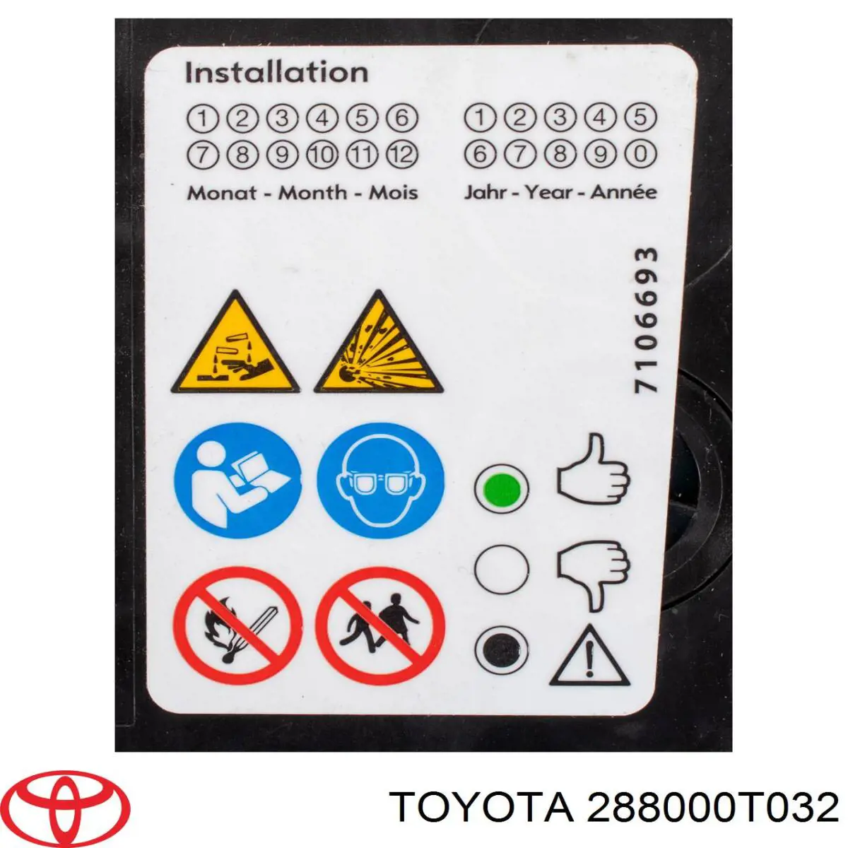  288000T032 Toyota