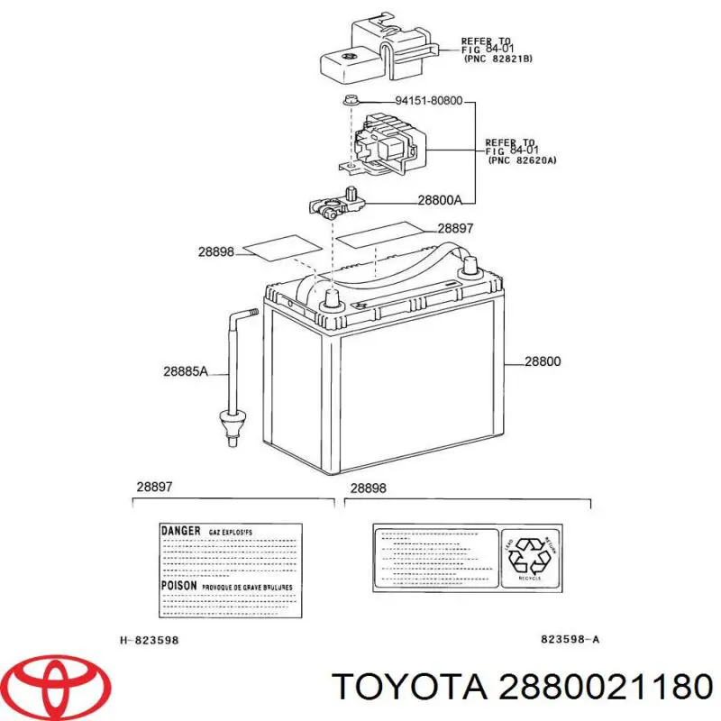 2880021180 Toyota 