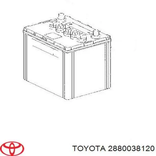 Аккумулятор Toyota 2880038120