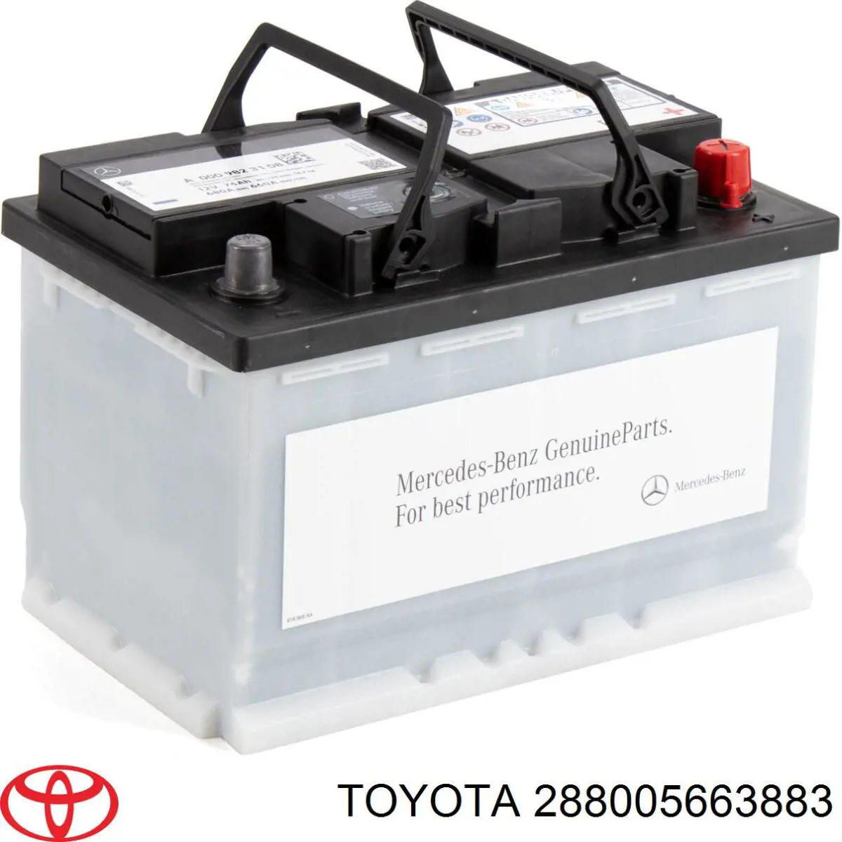 Аккумулятор Toyota 288005663883
