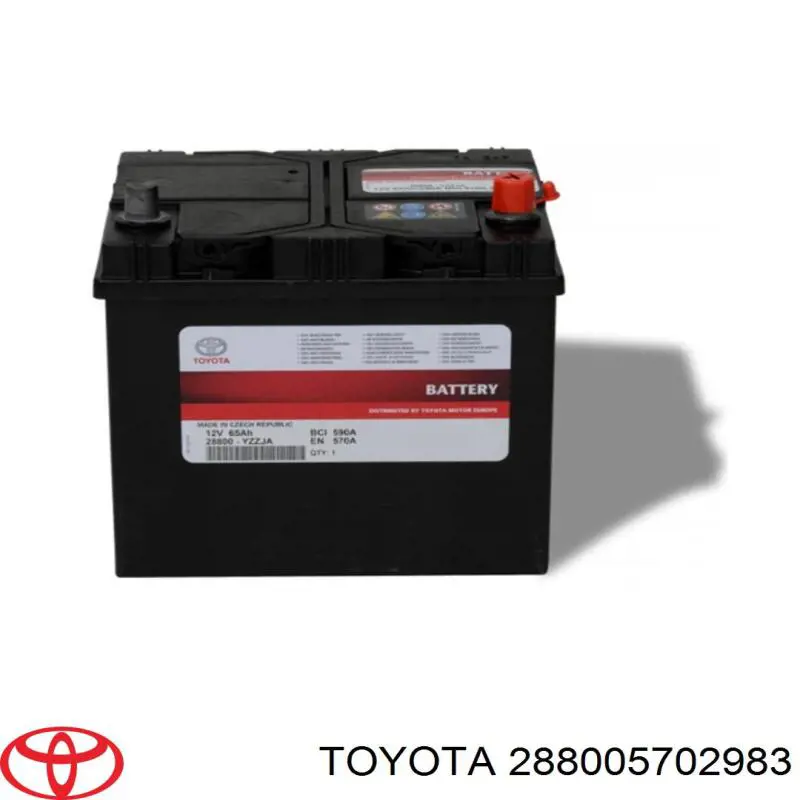 Аккумулятор Toyota 288005702983