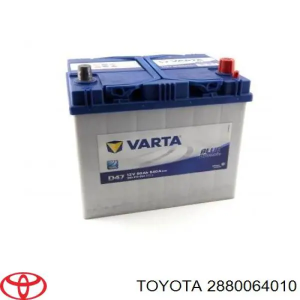 Batería de arranque 2880064010 Toyota