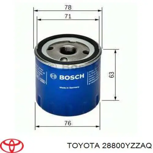 28800YZZAQ Toyota