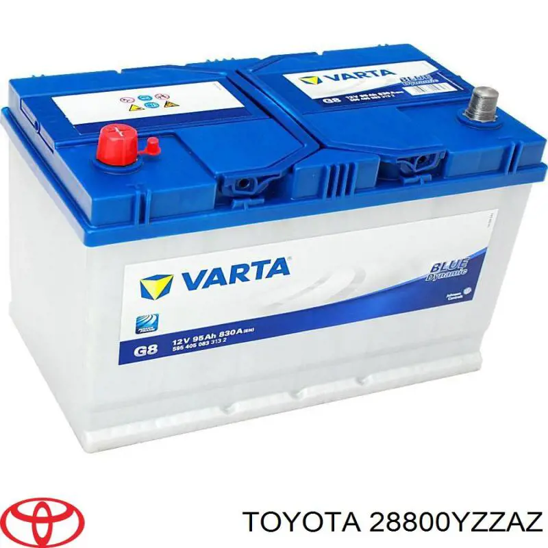 Batería de arranque 28800YZZAZ Toyota