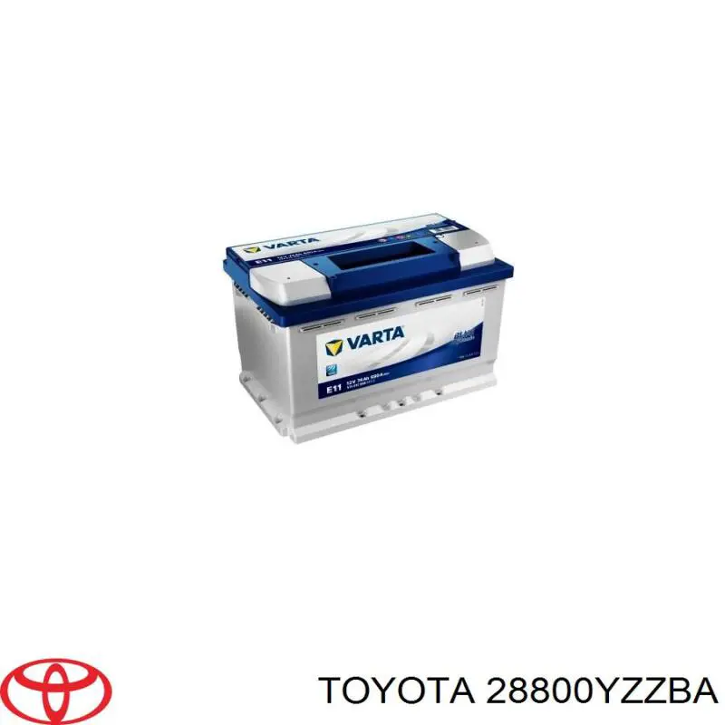 Аккумулятор Toyota 28800YZZBA