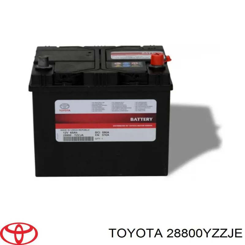 Купить 2880064182 Toyota Батарея аккумуляторная