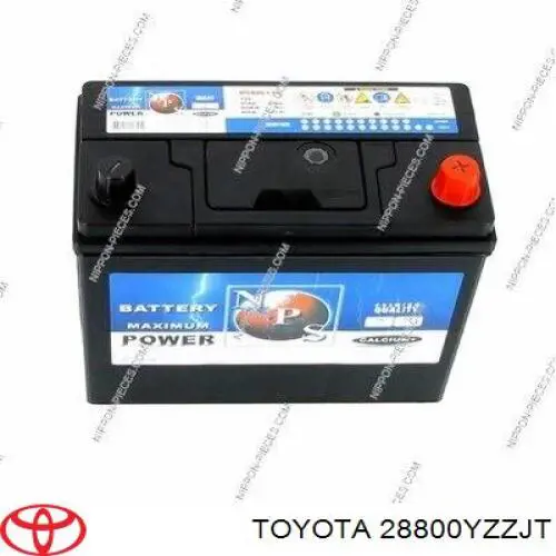 Аккумулятор Toyota 28800YZZJT