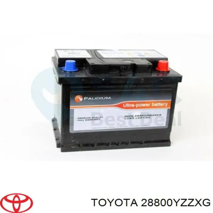 Купить Аккумулятор Toyota 60 А/ч (28800YZZXG)
