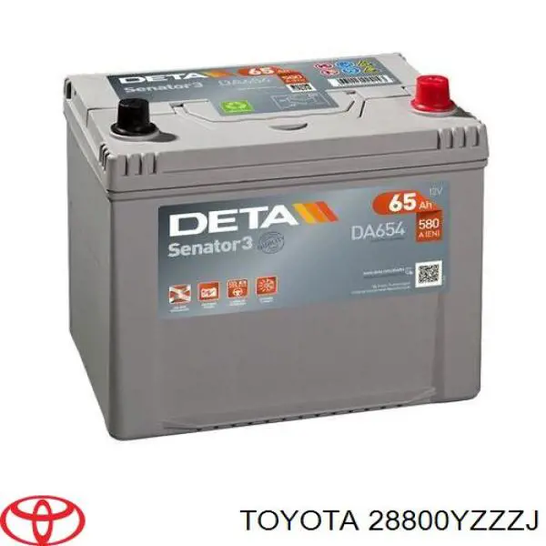 28800YZZZJ TOYOTA Batería original y equivalente