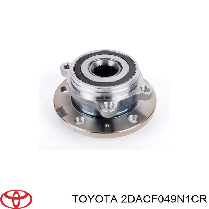 Подшипник задней ступицы 2DACF049N1CR Toyota