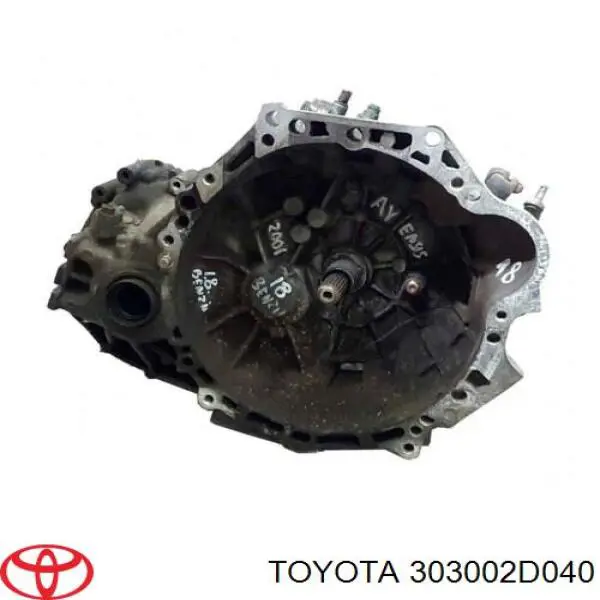 КПП в сборе (механическая коробка передач) на Toyota Avensis T22