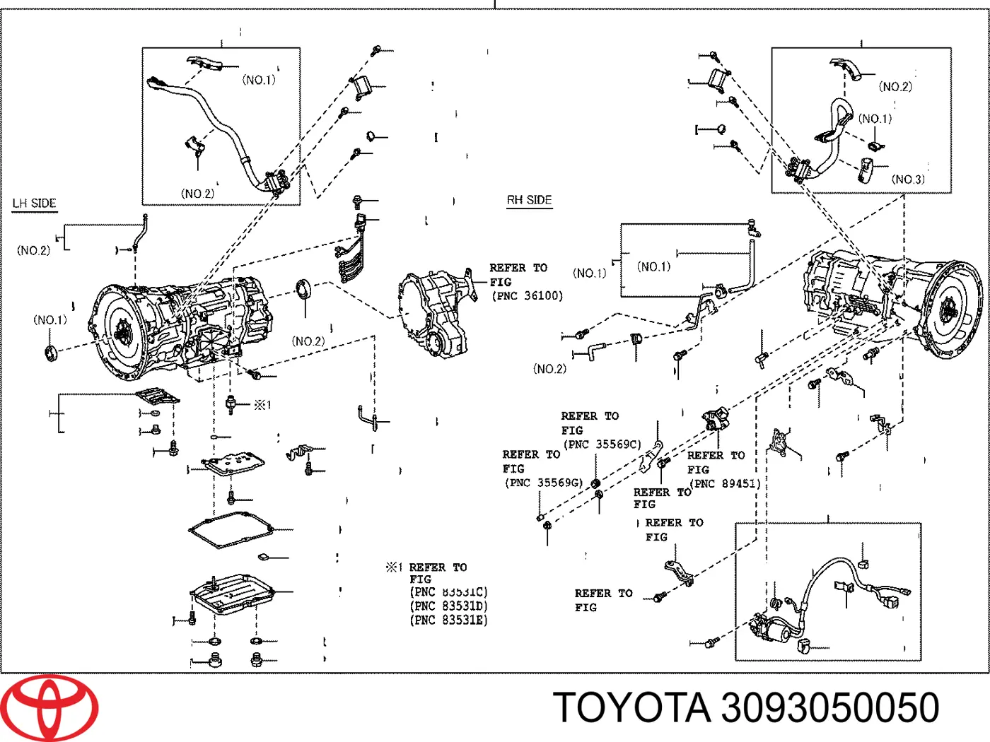  3093050050 Toyota