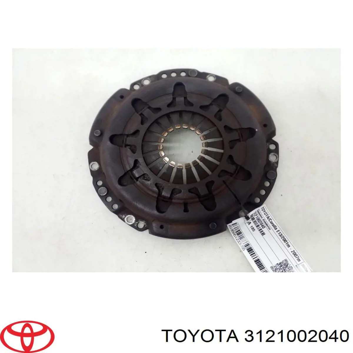 Корзина сцепления на Toyota Corolla E12