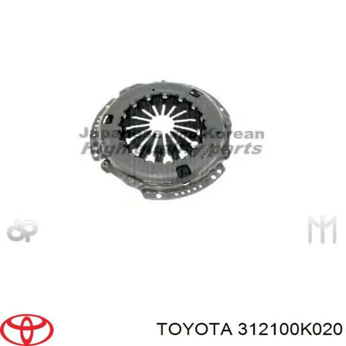 Корзина сцепления на Toyota Camry V30