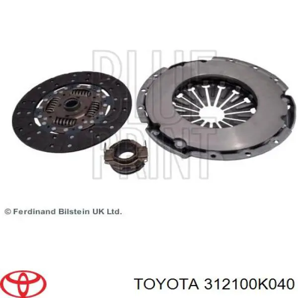 Корзина зчеплення 312100K040 Toyota