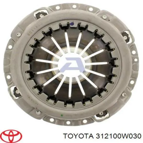 Корзина сцепления на Toyota Land Cruiser 100 