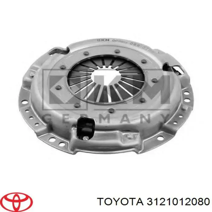 Plato de presión del embrague 3121012080 Toyota