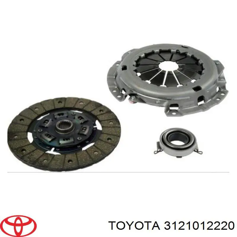 Корзина сцепления 3121012220 Toyota