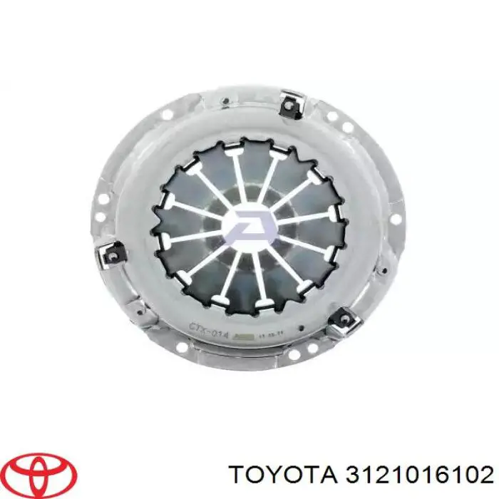 Plato de presión del embrague 3121016102 Toyota