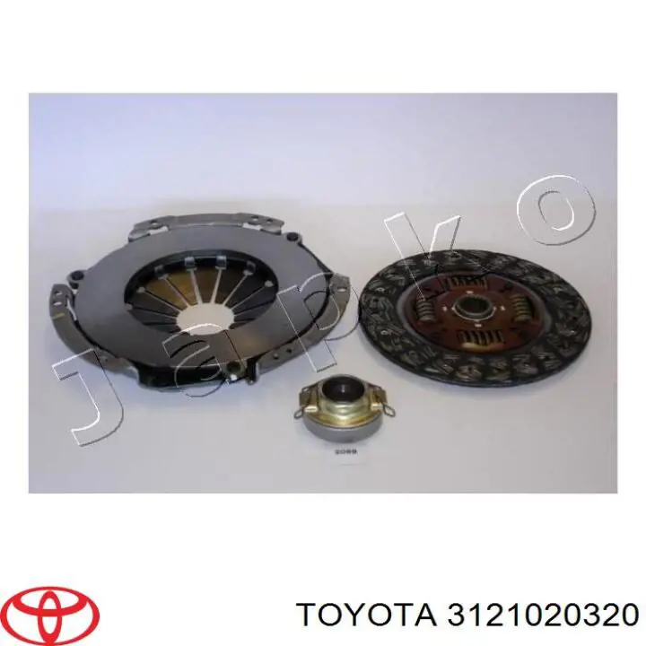 Корзина сцепления 3121033022 Toyota