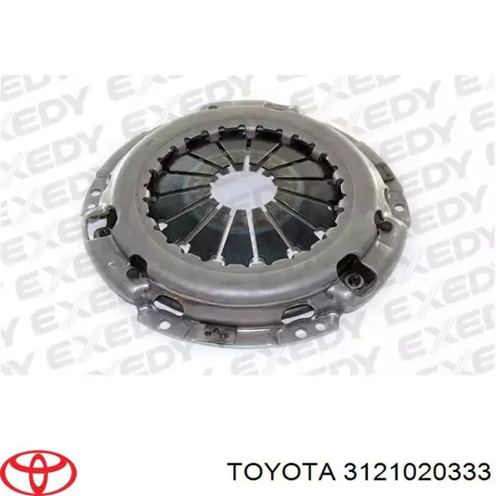 3121020331 Toyota Нажимной диск сцепления