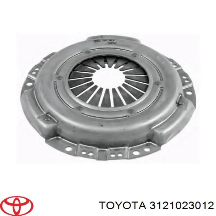 Plato de presión del embrague 3121023012 Toyota