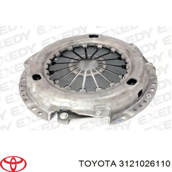 Корзина сцепления 3121026110 Toyota