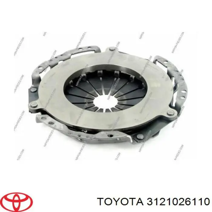 Plato de presión del embrague 3121026110 Toyota