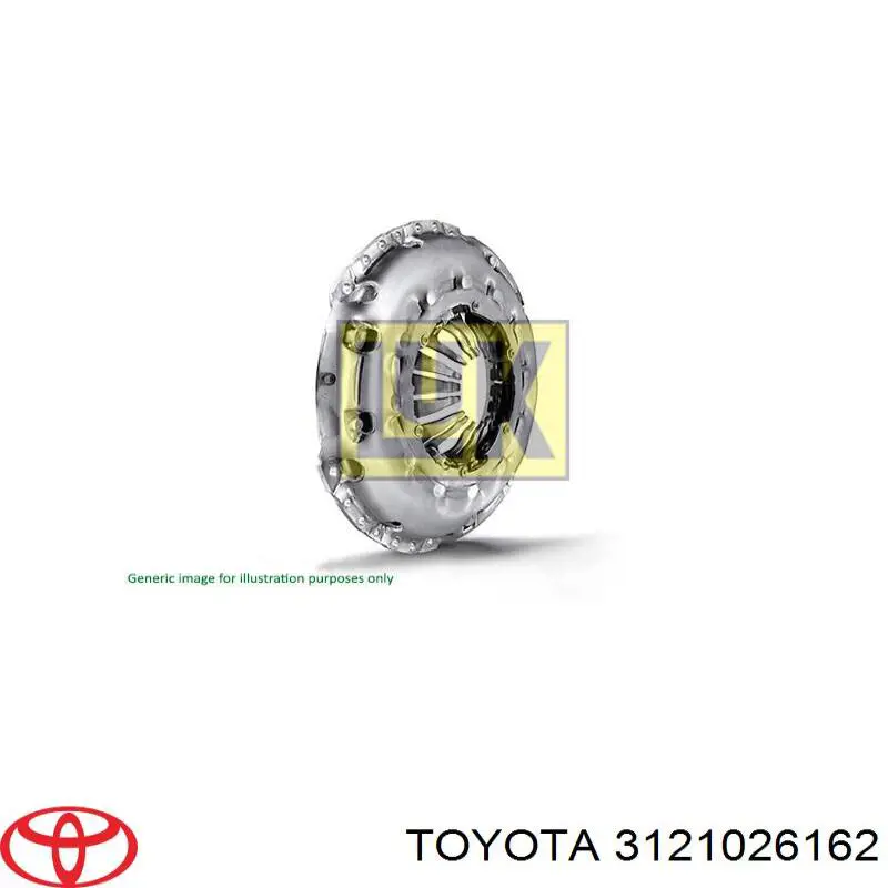 Корзина сцепления 3121026162 Toyota