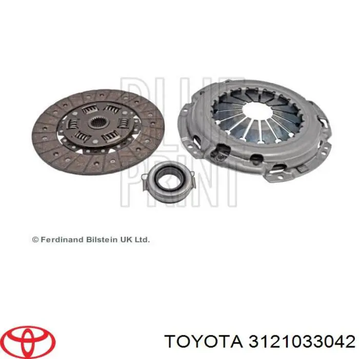 Корзина диска сцепления Toyota 3121033042