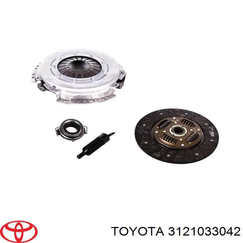 Корзина сцепления 3121033042 Toyota