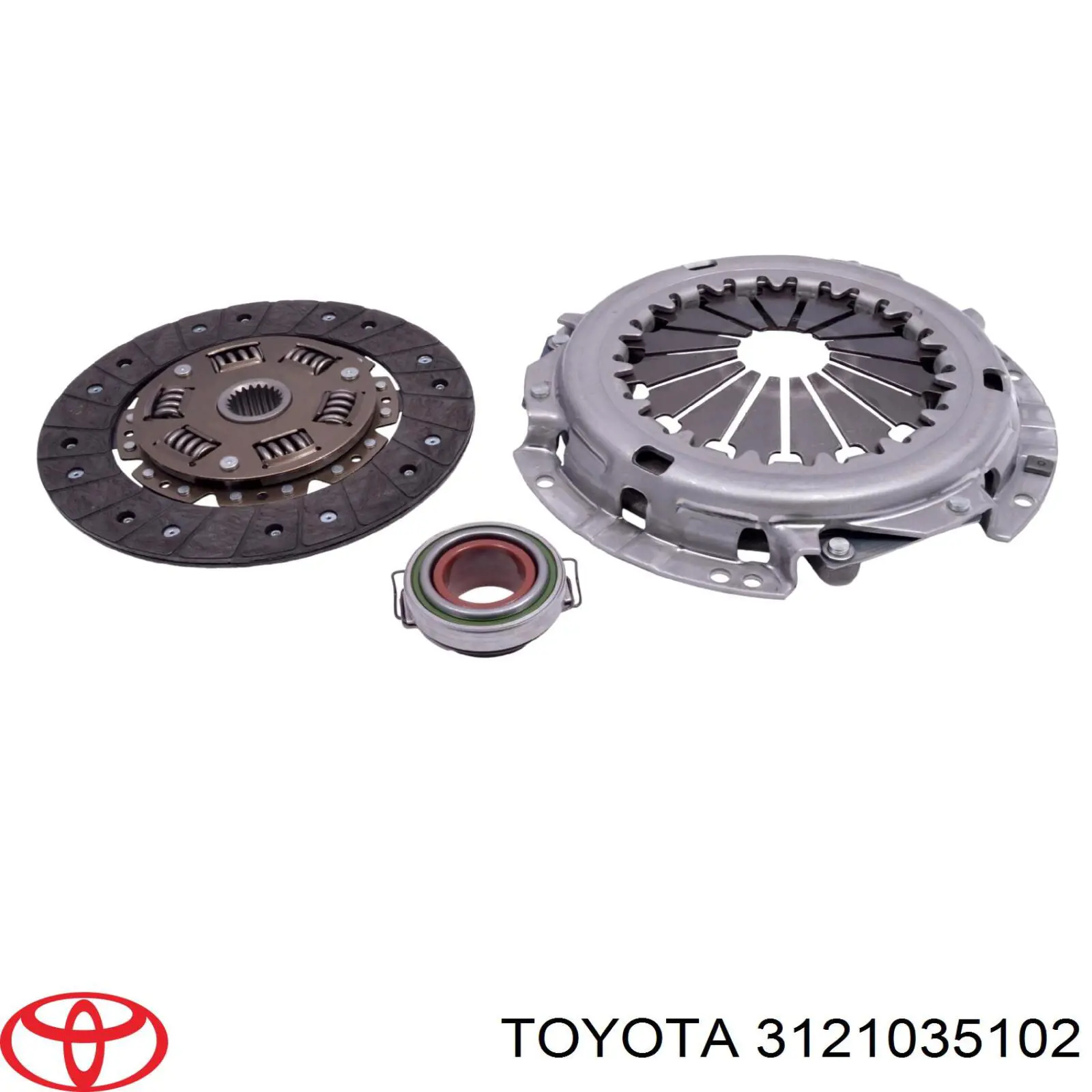 Корзина зчеплення 3121035102 Toyota