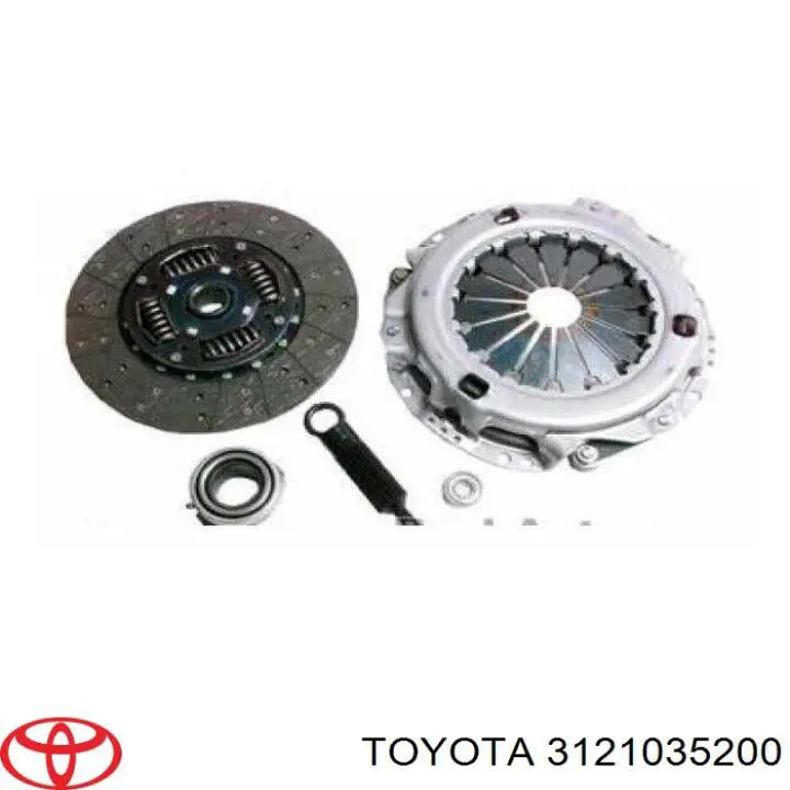 Корзина сцепления 3121035200 Toyota