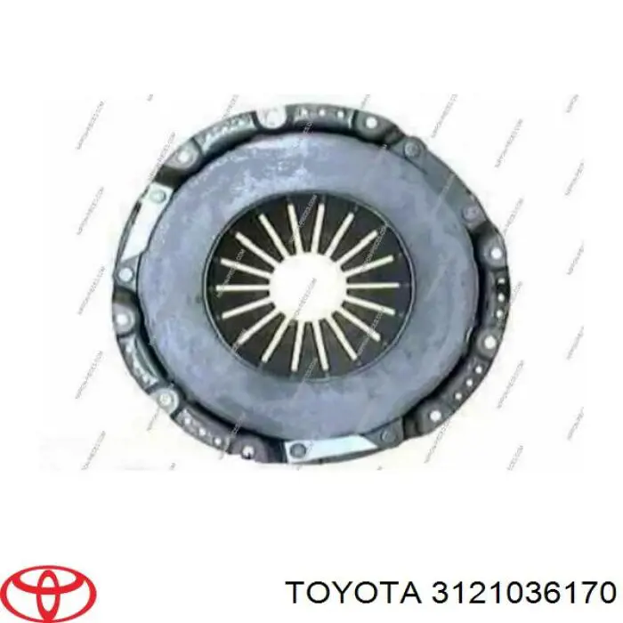 3121036170 Toyota Нажимной диск сцепления