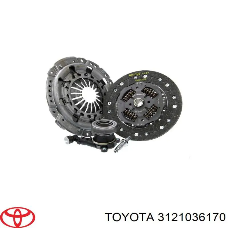 Лепестковая корзина сцепления Toyota 3121036170 цена, от 204.61 USD