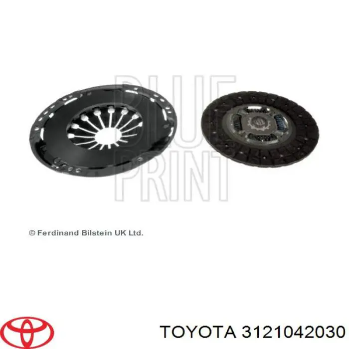Корзина сцепления на Toyota RAV4 IV 
