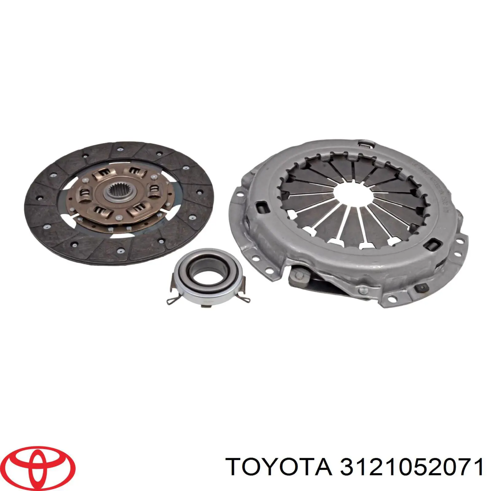 Корзина сцепления 3121052071 Toyota