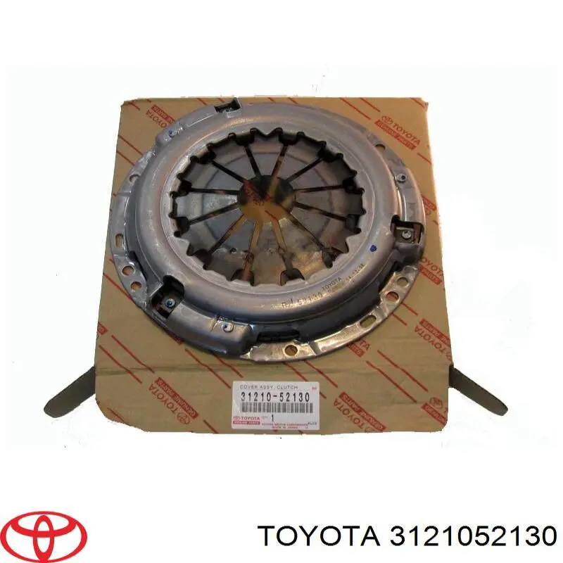 Корзина сцепления на Toyota Yaris SP90