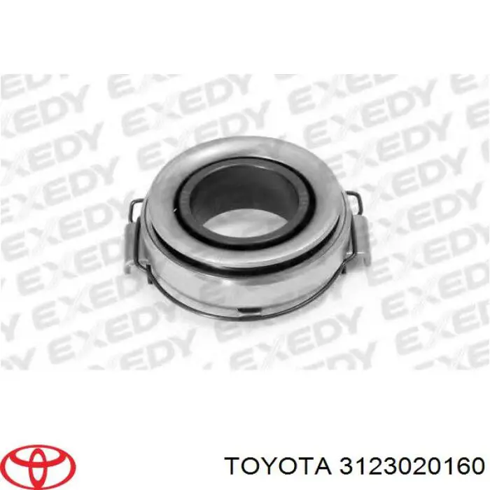 3123020160 Toyota подшипник сцепления выжимной