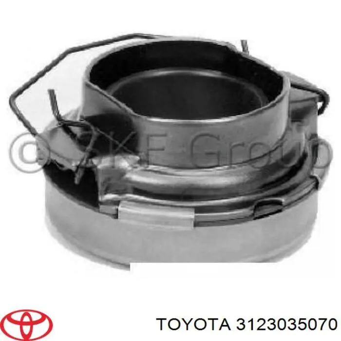 Rolamento de liberação de embraiagem 3123035070 Toyota