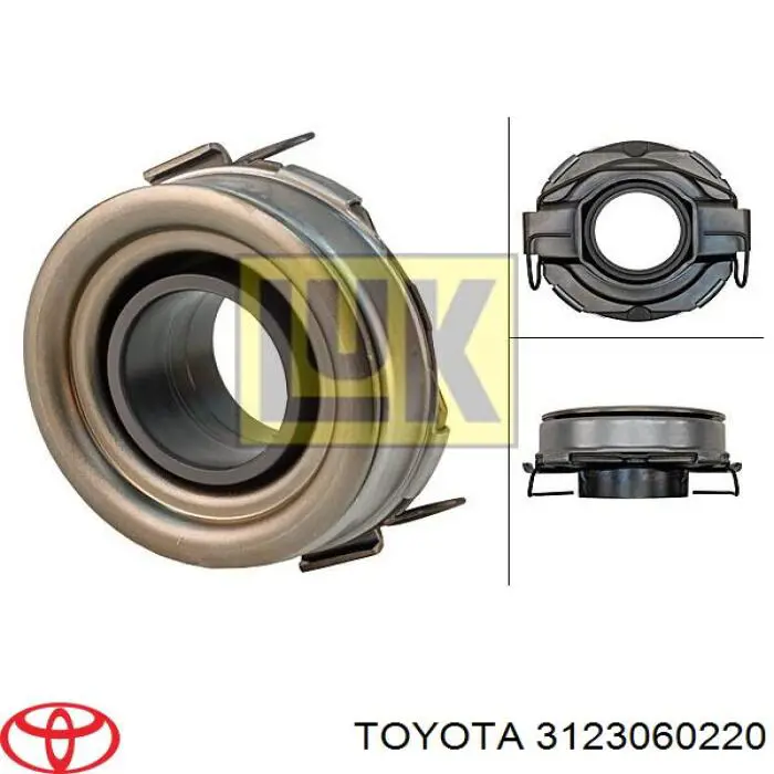 Выжимной подшипник 3123060220 Toyota