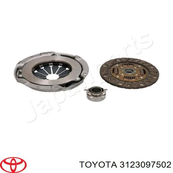 Выжимной подшипник 3123097502 Toyota