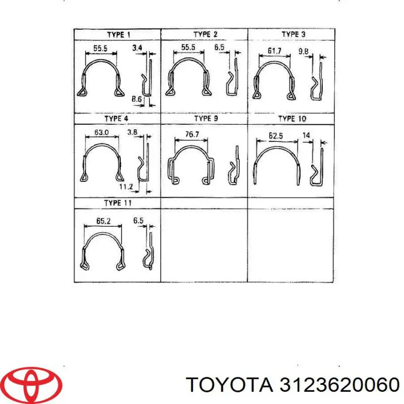 3123620060 Toyota