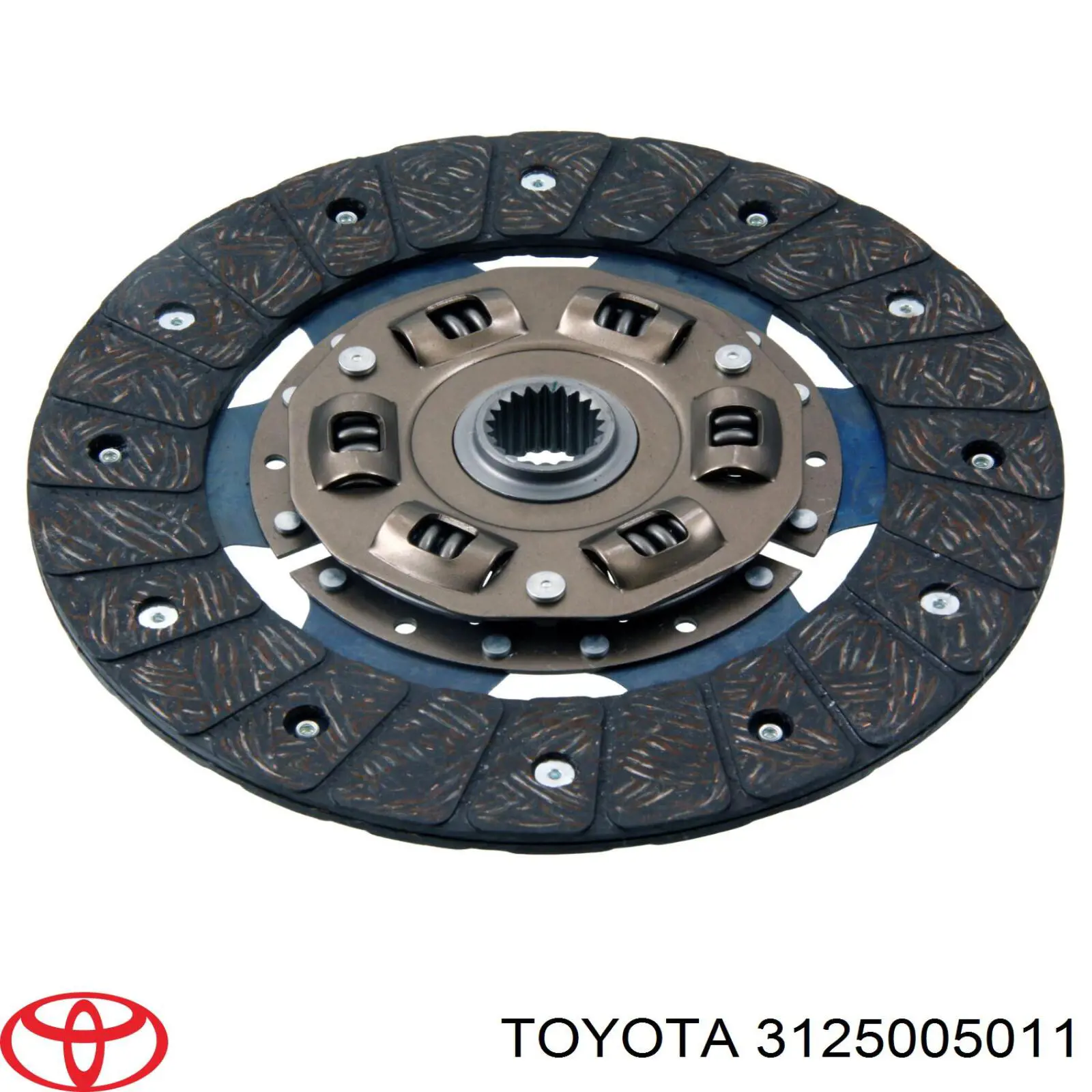 Disco de embrague 3125005011 Toyota