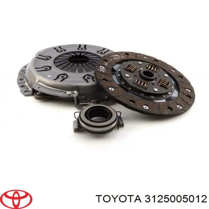 Диск сцепления 3125005012 Toyota