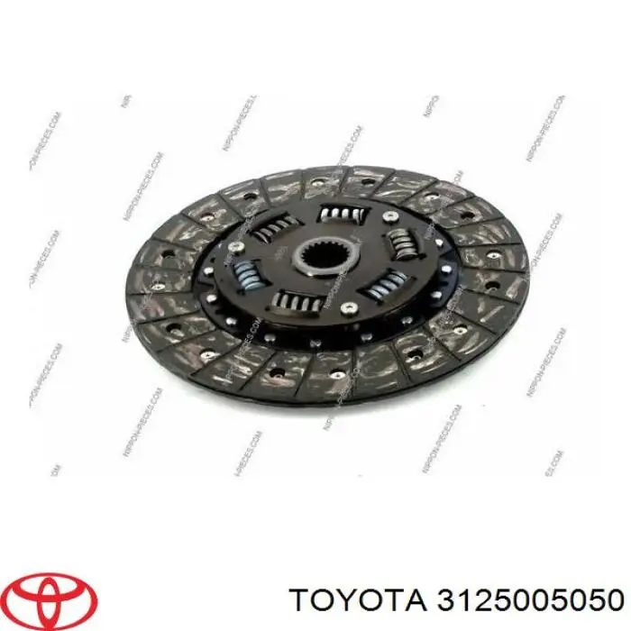 3125005050 Toyota диск сцепления