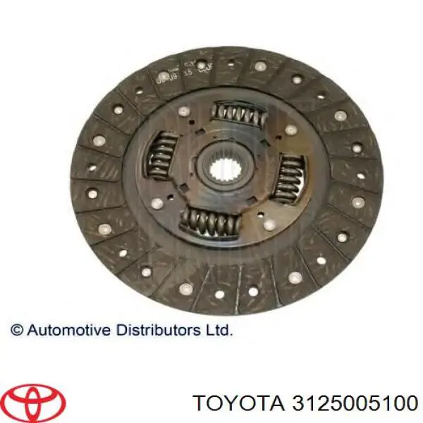 3125005100 Toyota диск сцепления