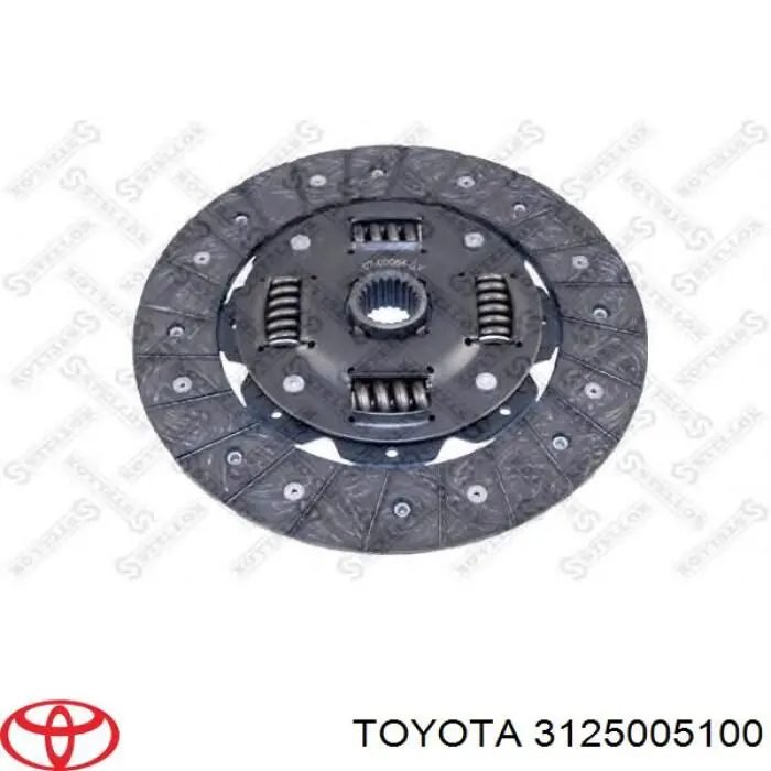 Диск сцепления Toyota 3125005100 цена, от 22.24 USD