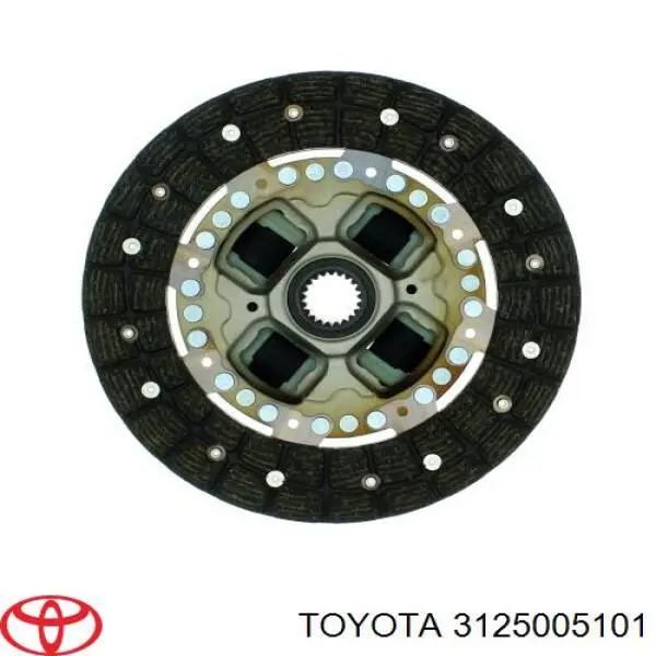 3125005101 Toyota Disco de embraiagem