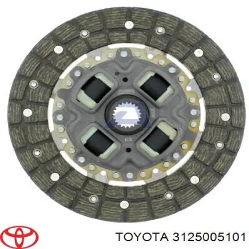 Compre 3125005101 Toyota Disco de embraiagem